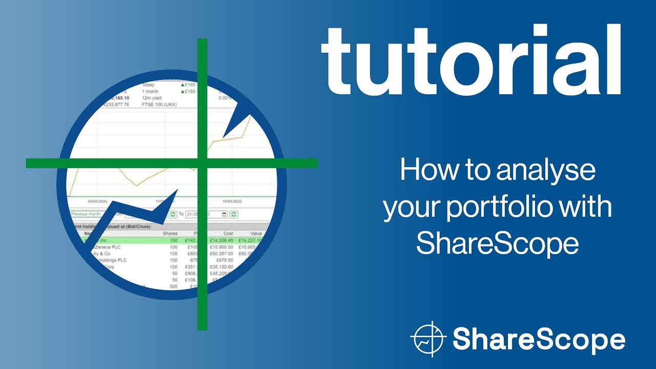 How to analyse your portfolio with ShareScope |Tutorial - YouTube