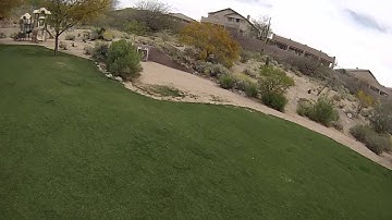 DJI F450 KK2.0 Test Flight Tree Landing