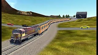 Train Driving Simulator 2019: New Train Games 3D - Level 9 screenshot 5