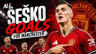 Sesko | All Goals For Manchester United 