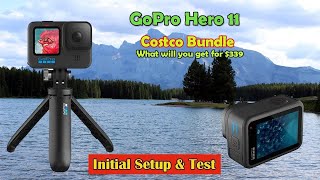 Gopro Hero 11 Black Beginners Setup Costco Action Camera Bundle Initial Setup