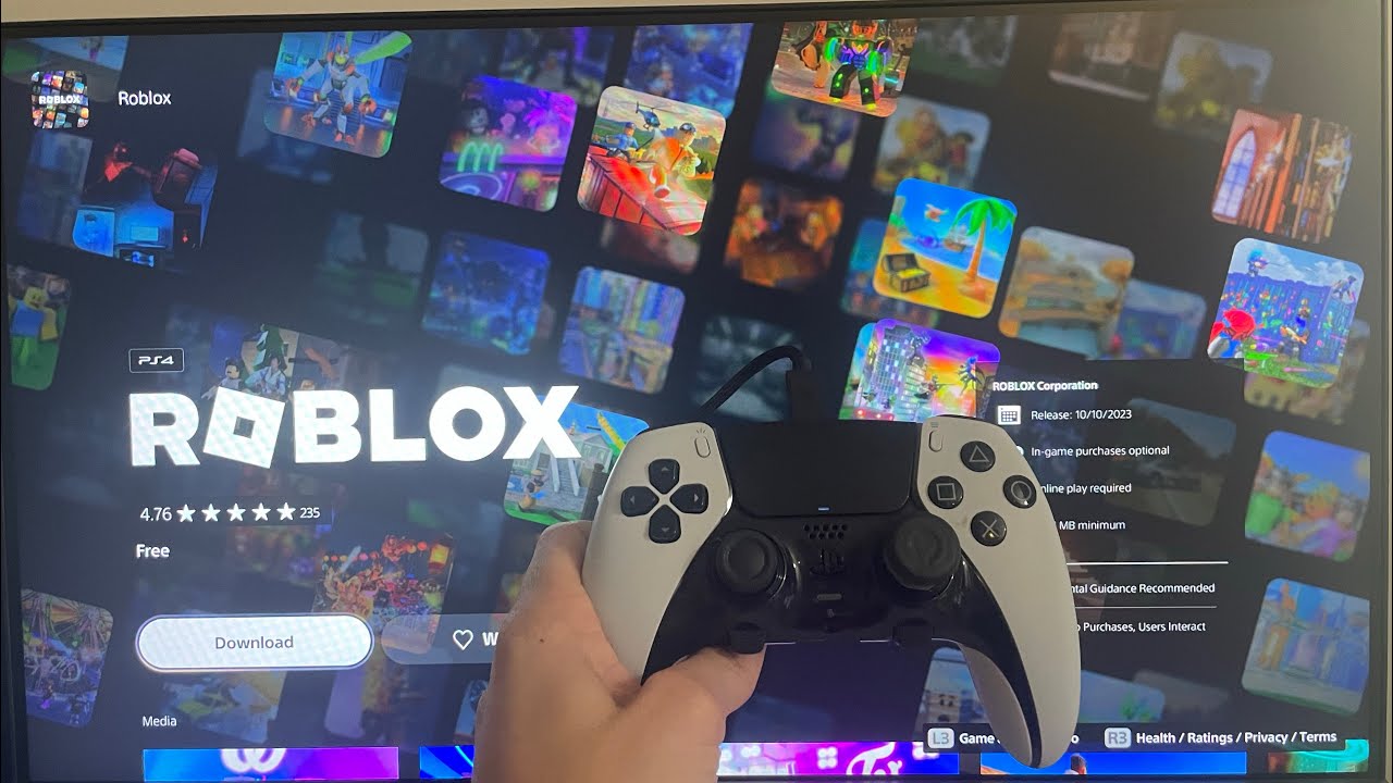 How To Download Roblox On PS4 - How To Play Roblox On PS4 