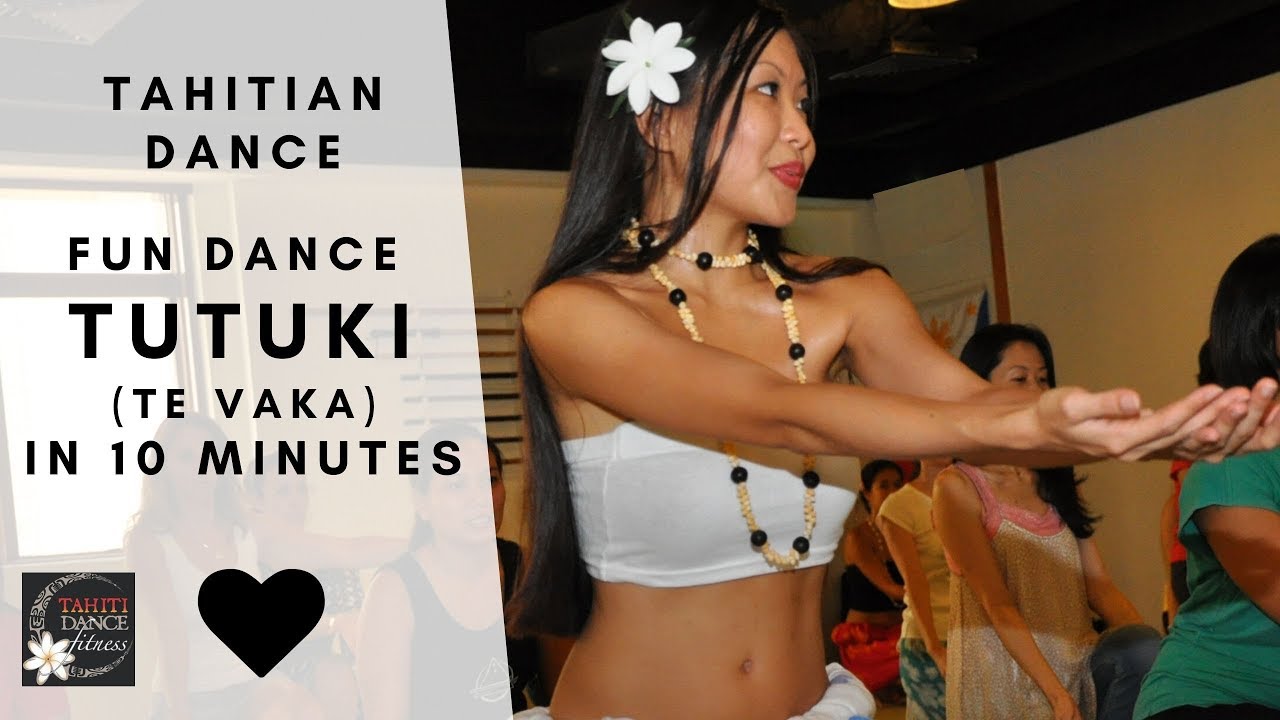 TRY TUTUKI (Te Vaka)  Fun Tutorial / Dance Workout - Tahitian Dance Steps