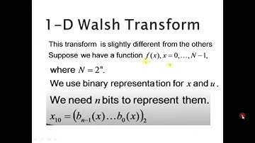 IV ECE   I SEM   DIP   WALSH TRANSFORM