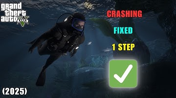 GTA V How to Crash Fix 2025 in 1 Step Clean Version No Mods