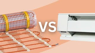 Radiant Floor Heating (hydronic) vs. Electric Baseboard Heating [Quick Overview]