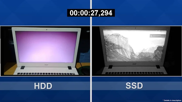 HDD vs SSD boot time on Ubuntu