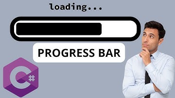 Progress bar en C Sharp | Como usar una progress bar en C# | Barra de progreso en C#