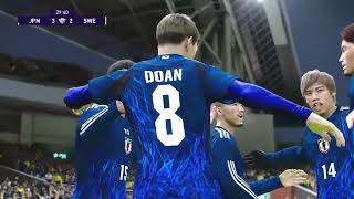 🕹️🎮 Gameplay com Japão atualizado| PES 21 Gameplay Ps4