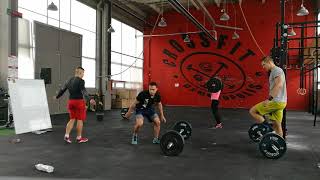Hungarian throwdown Gemmeopolis Competitors wod 2