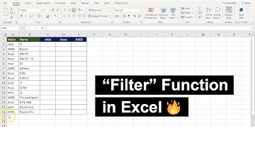 Filter Function In Excel🔥 | Filter Function In Excel In 1 Minute | Excel Tutorial For Beginners 2022