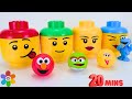 Best sesame street learning for toddlers compilation  learn colors  shapes and fruits names