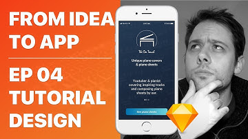 From idea to iOS App - Ep 04: Designing an on-boarding screen with Sketch [Design Tutorial]