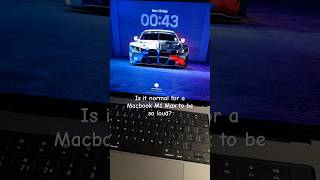 Macbook Pro M1 Max Fan Noise LOUD!!!   #helpmemakethismakesense #dothingsyoudontwanttodo