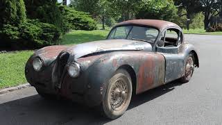 1952 Jaguar XK120 Fixed Head Coupe Project