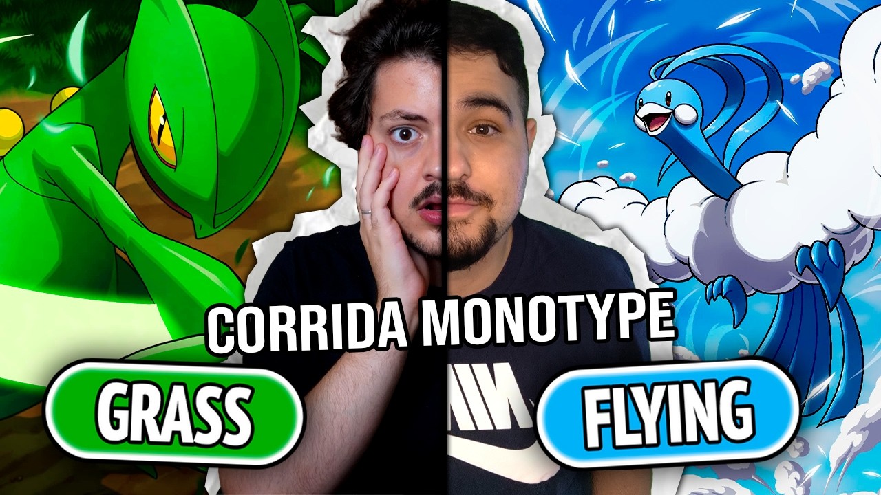 DÁ pra ZERAR Pokémon EMERALD SÓ que em uma CORRIDA MONOTYPE???! 🌟🔥