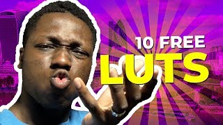 FREE LUT Pack | 10 Free Awesome CINEMATIC LUTs