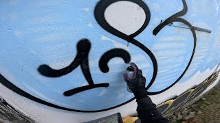 Flying Throwup Graffiti Mission 69