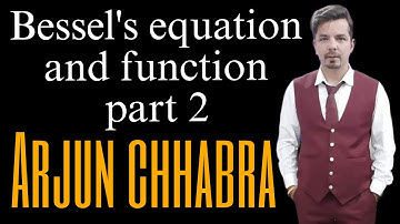 BESSEL’s equation and function part 2 ( proof based on Bessel function ) #viral #study #mathematics