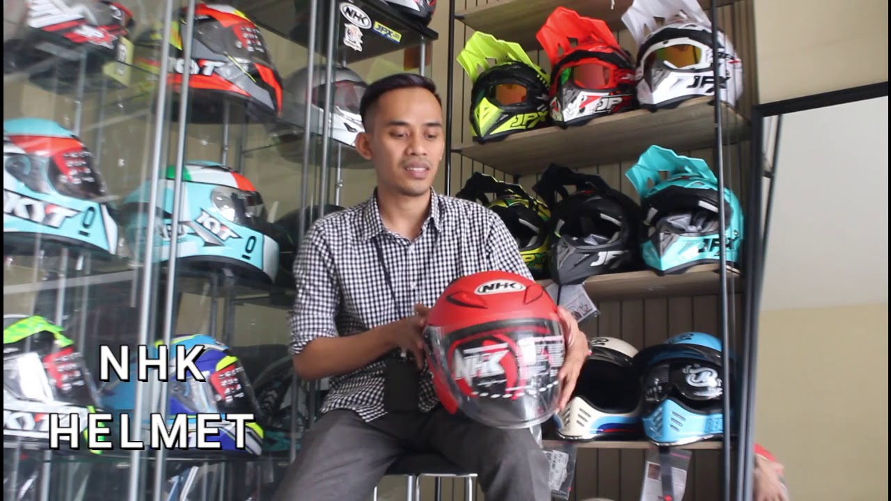 REVIEW NHK R6 SOLID RED DOFF HELMET