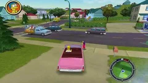 Simpsons Hit & Run Glitch/Bug