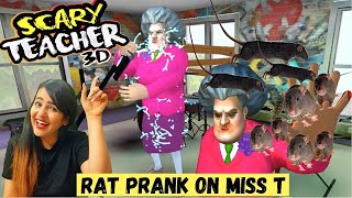 Scary Teacher 3D RAT PRANK karke Rula Dia