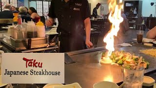 Checking out the Taku Japanese Steakhouse in Middletown Ohio #foodreview #foodies #foodchallenge