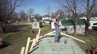 Container suite build, Episode 4, the roof