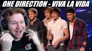 One Direction sing Viva La Vida - The X Factor Live (Full Version) REACTION!!!