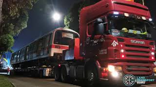 Siemens C651 train sent for scrap (Set 212)