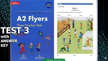 Flyers COLLINS Three Practice Tests - Listening Test 3 | Lớp Học Thầy Mol