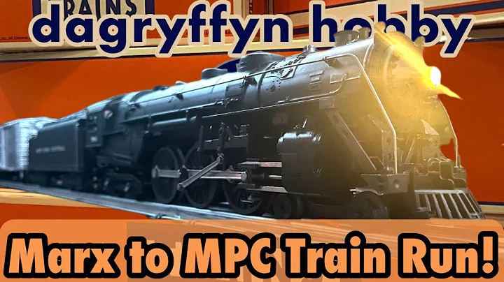 Marx to MPC! Train run featuring Marx Tin trains a...