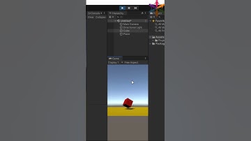 Unity Tutorial - Add Rigidbody to Game object
