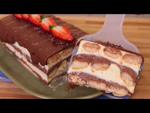 ESSE É O MELHOR PAVÊ DO MUNDO! PAVÊ TRUFADO DE CORTE SIMPLES E FÁCIL | SOBREMESA PARA PÁSCOA