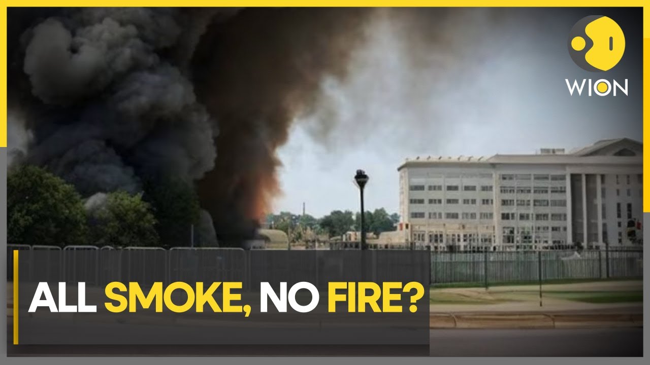 ⁣Fake image of explosion at Pentagon briefly goes viral | US News | WION