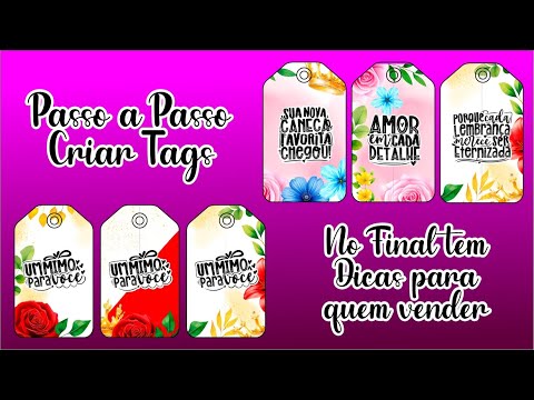 Como Fazer Tags para Dias das Mães Personalizadas