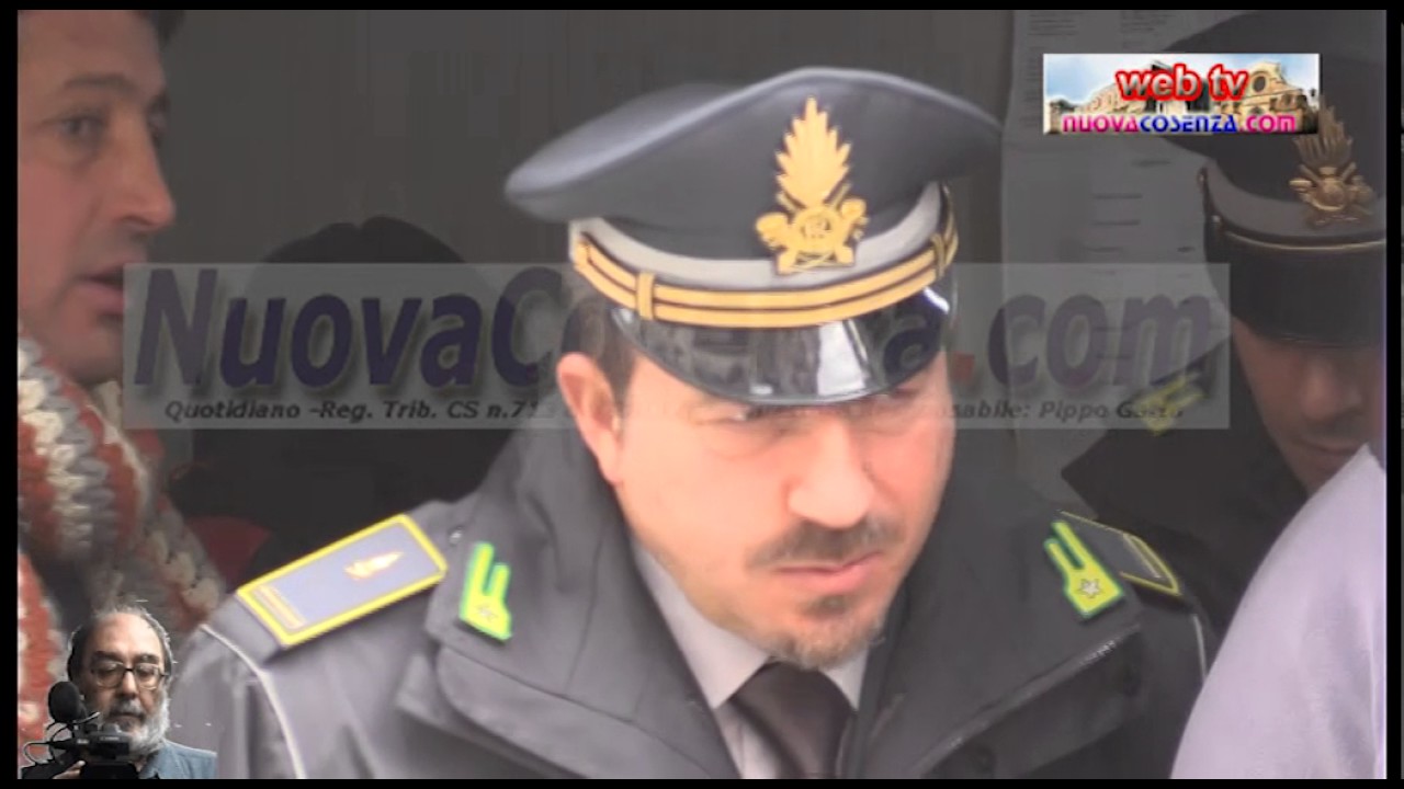 Operazione Gdf Cosenza, sequestro cantiere sotto Piazza Bilotti