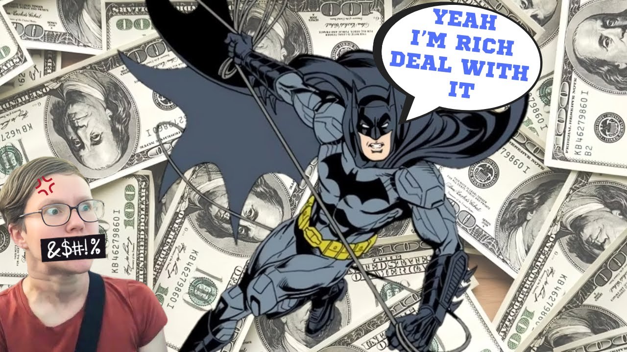 Batman Being Rich Is Not The Problem....Bad Writers Writing Batman NOW ...