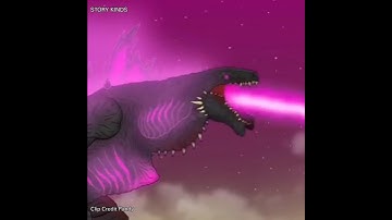 Shin Zilla Jr. vs Space Zilla @PANDYMONSTER #godzilla #storykinds #godzillacartoon #shingodzilla