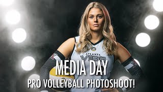 Exclusive Look: Inside a Professional Volleyball Team's Photoshoot!