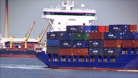 ENCOUNTER, Feeder Container Ship, 25/06/2018, Thames Shipping by R.A.S.