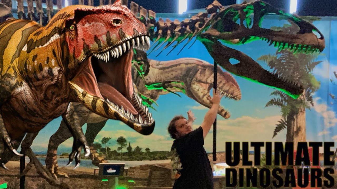 I SAW GIANT DINOSAUR SKELETON MOUNTS!!! | Ultimate Dinosaurs
