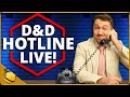 Answering your Roleplaying Questions | D&amp;D Hotline 11/22/23