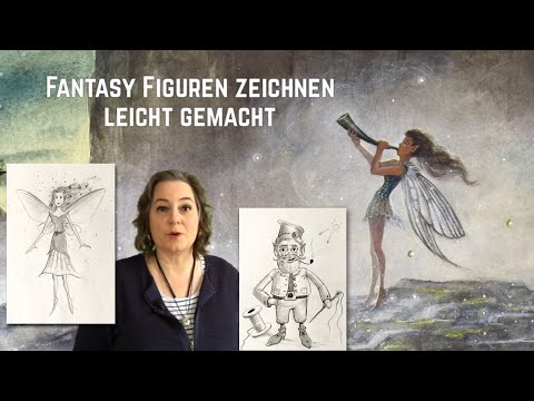 Video: Wie Zeichnet Man Eine Fantasie