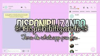 䨻!䨻▒💗💭Disponibilizando o tema rosa pastel para o fmWhatssap screenshot 4