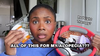 What’s In My Alopecia Routine? Medication, Red Light Therapy, Serums & More