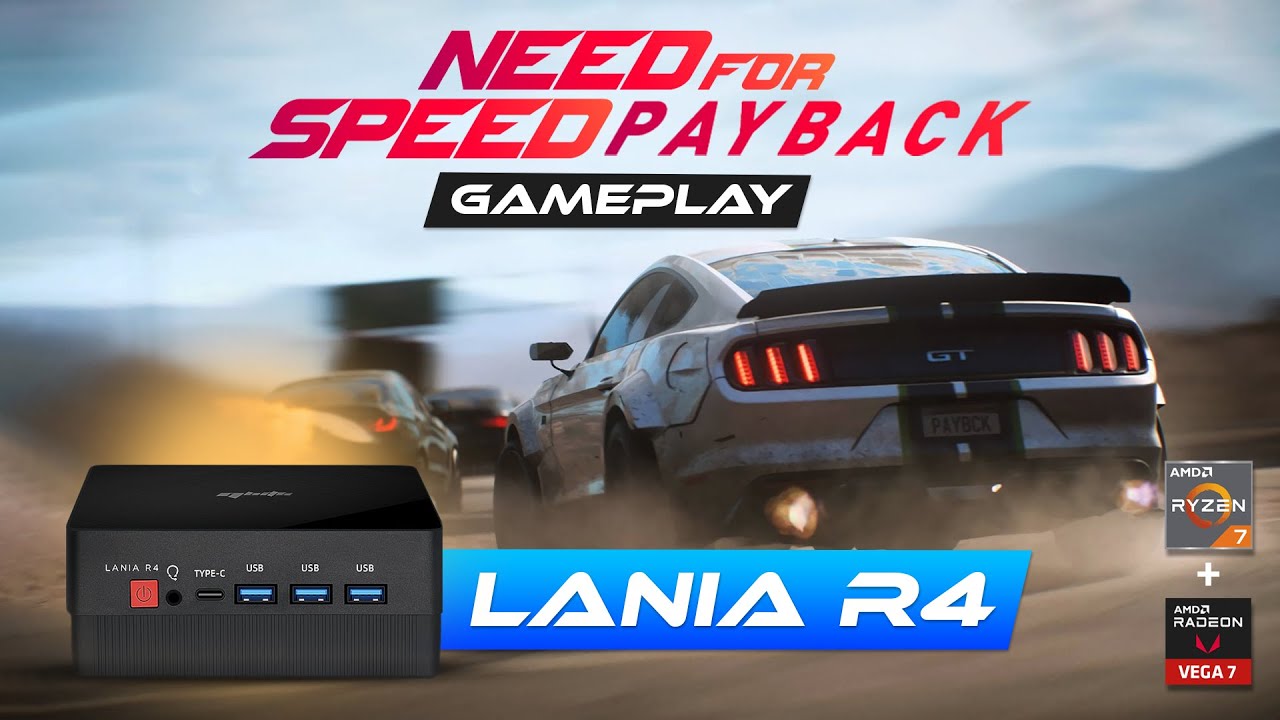 Need For Speed Payback Gameplay on Lania R4 - AMD Ryzen 7 4800H ...