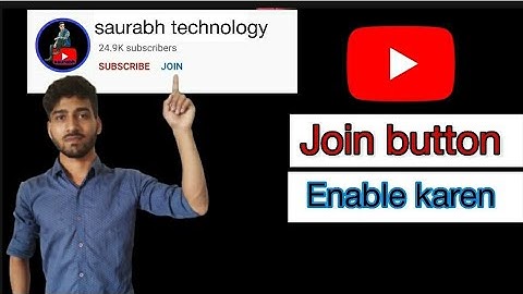 join button kaise enable kare 2022 // youtube me join button kaise kare