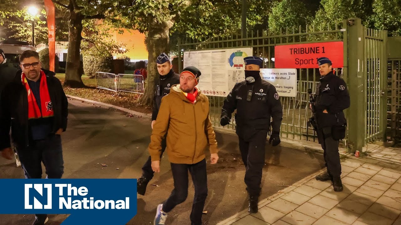 Brussels attack: Suspect killed after gunning down two Swedish football fans