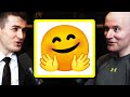 Lex Fridman confronts John Danaher about hugging emojis
